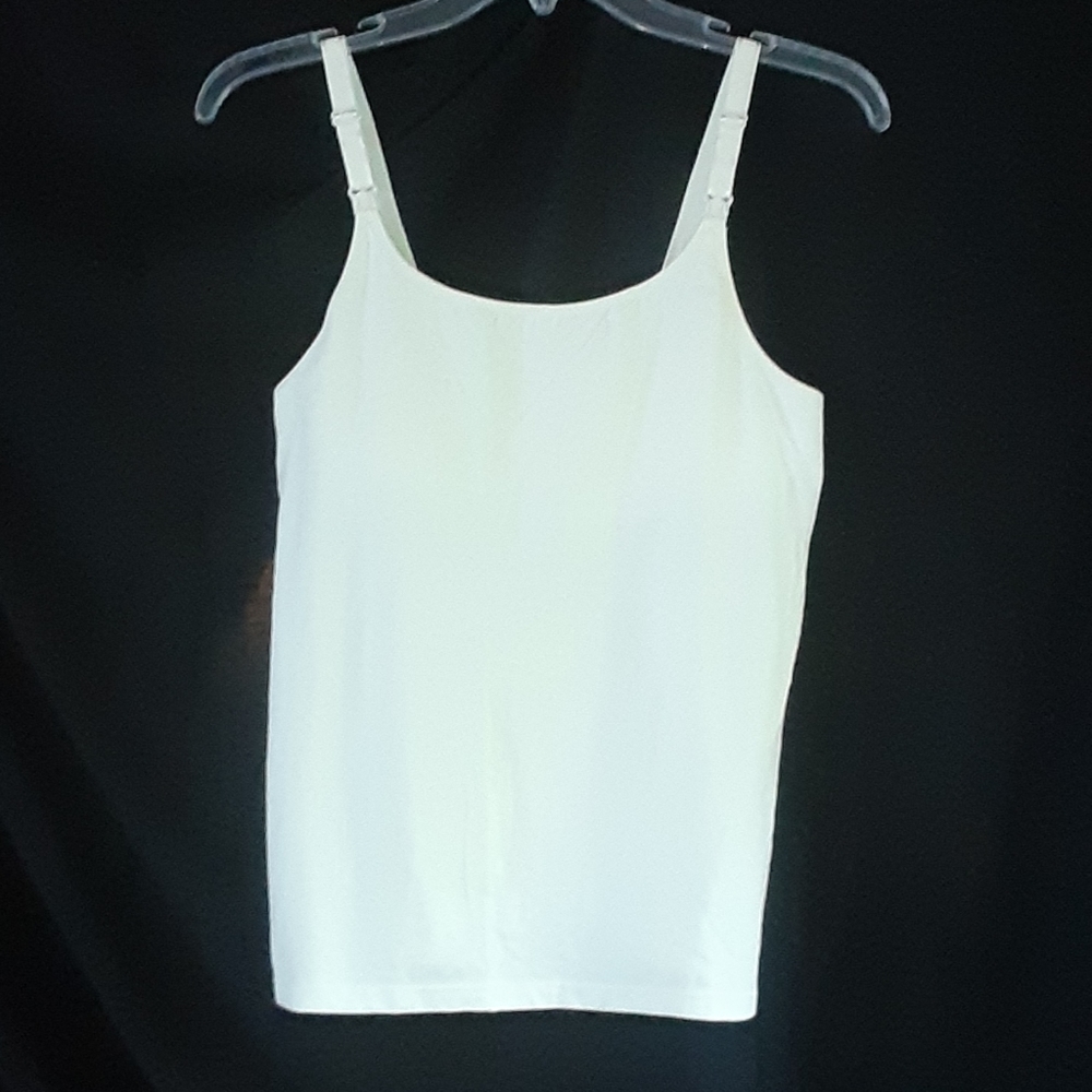 Gilligan & O'Malley nursing tank top